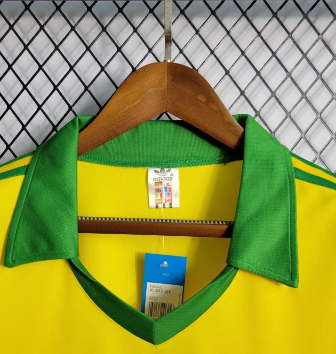 Retro 1997 Brazil Home Jersey