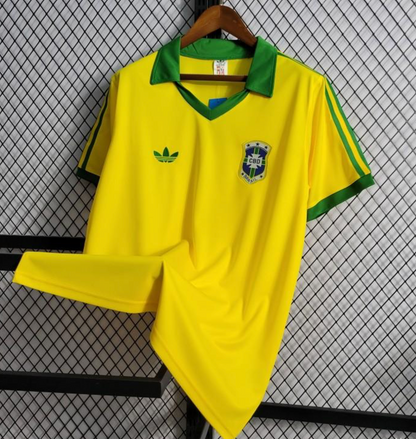 Retro 1997 Brazil Home Jersey