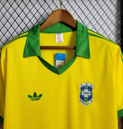 Retro 1997 Brazil Home Jersey