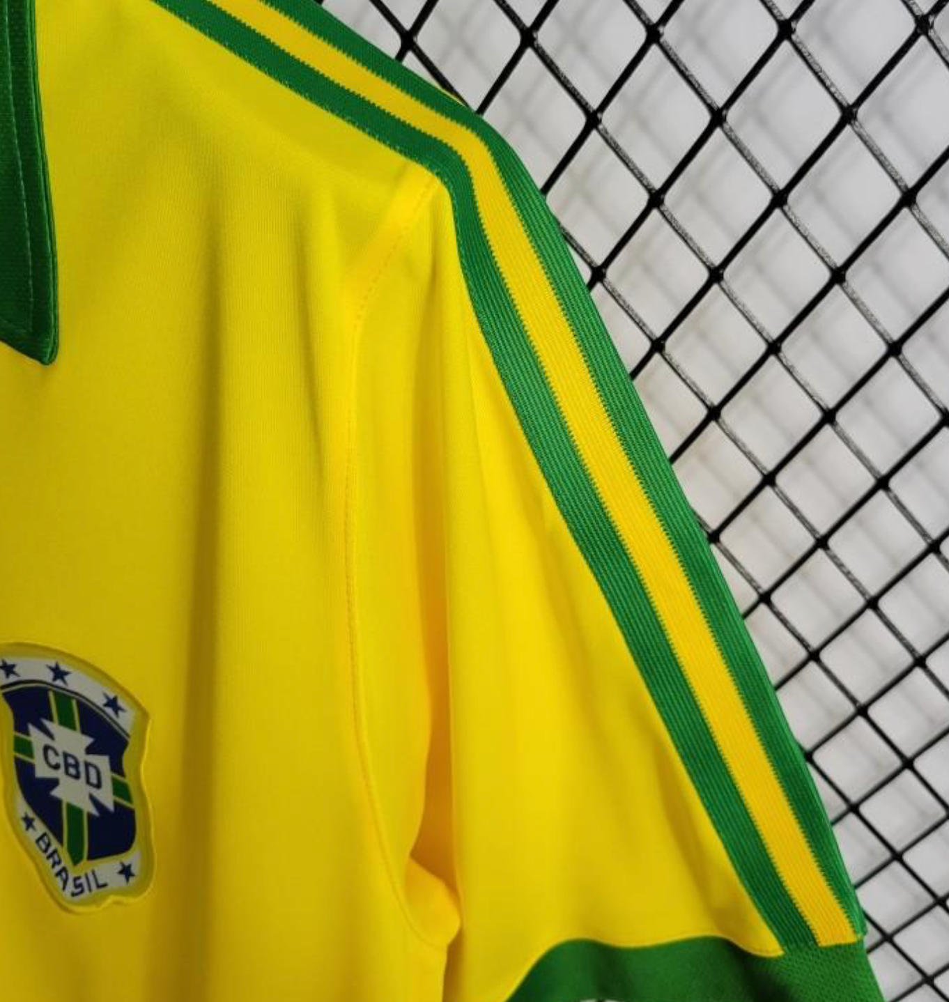 Retro 1997 Brazil Home Jersey