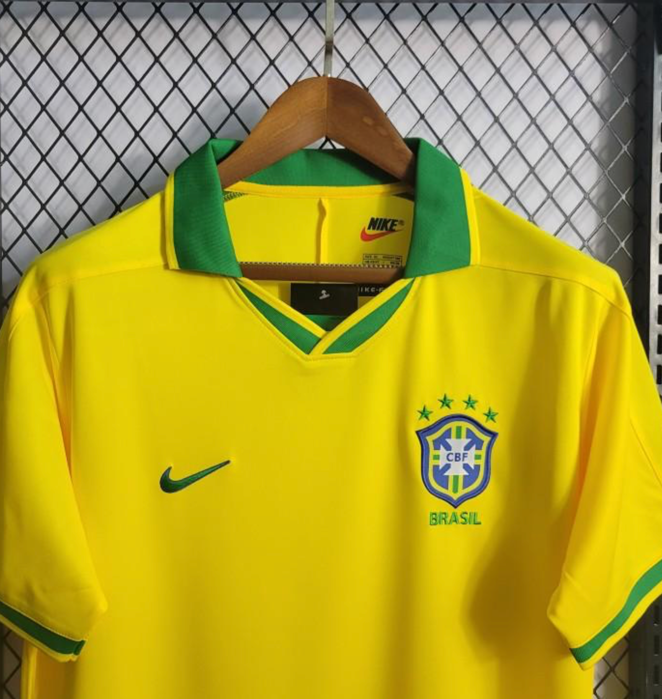 Retro 1997 Brazil Home Jersey