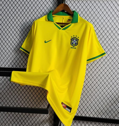 Retro 1997 Brazil Home Jersey