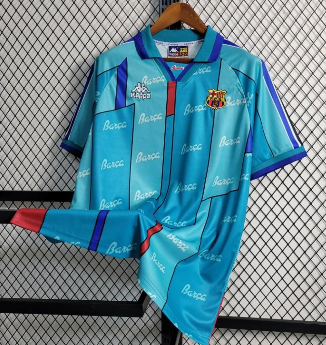 Retro 1995-97 Barcelona Away Jersey