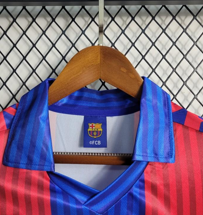 Retro 91/92 Barcelona Home Jersey