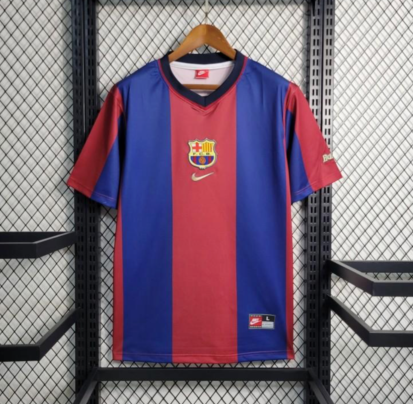 Retro 98/99 Barcelona Home Soccer Jersey