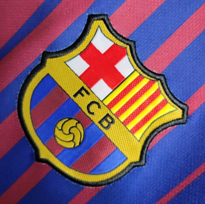 Retro 17/18 Barcelona Home Soccer Jersey