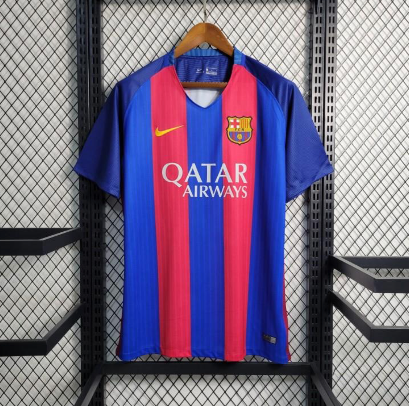 Retro 16/17 Barcelona Home Soccer Jersey