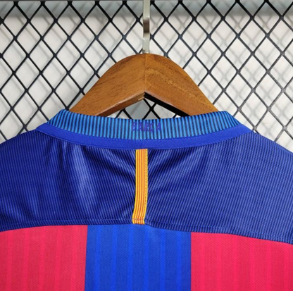 Retro 16/17 Barcelona Home Soccer Jersey