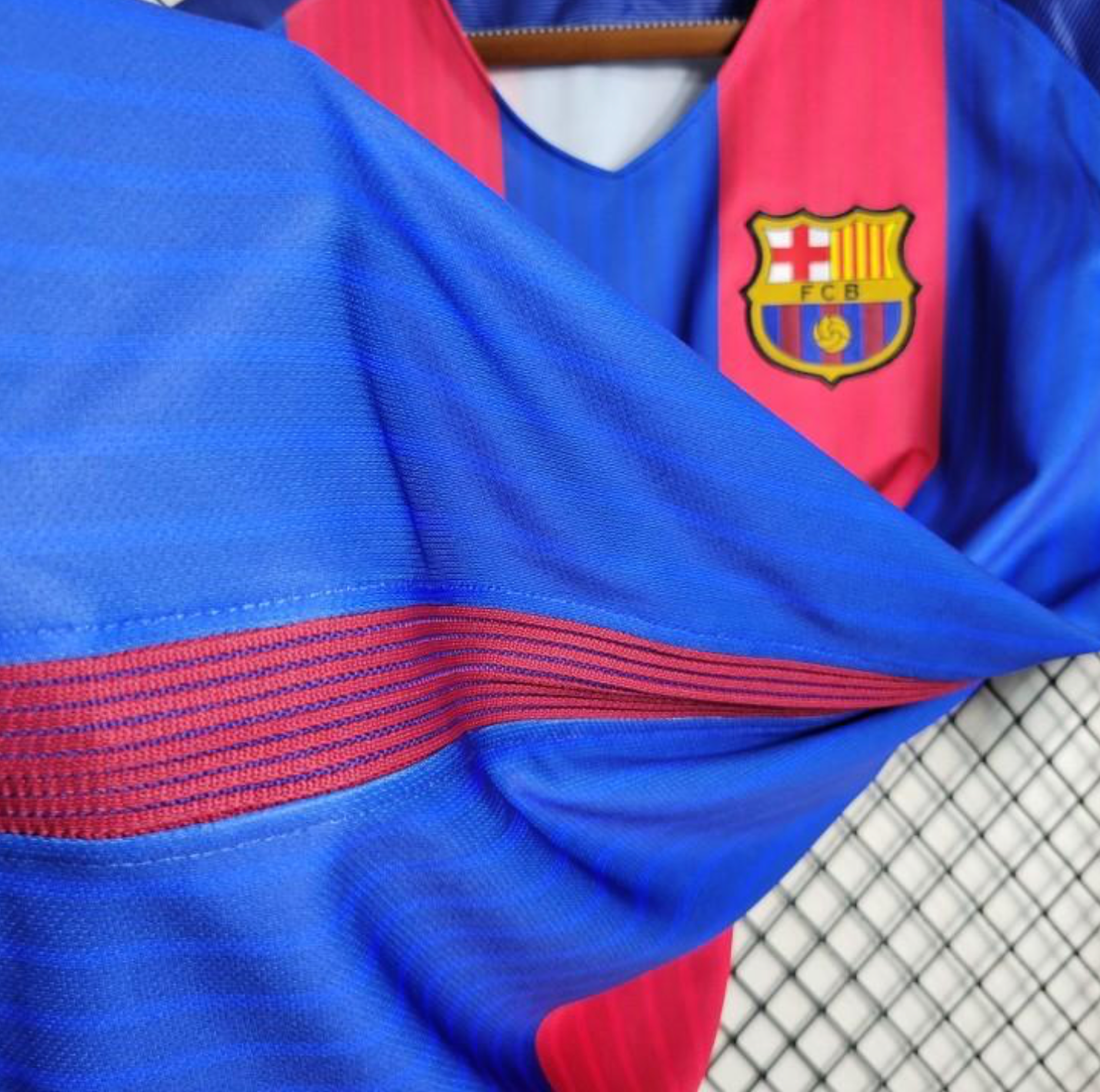 Retro 16/17 Barcelona Home Soccer Jersey