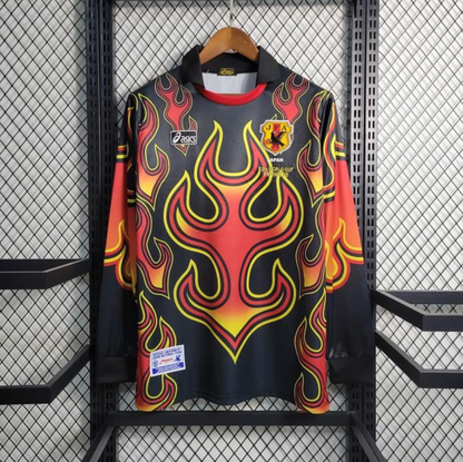 Retro 1998 Japan Goalkeeper Red Flame Jersey