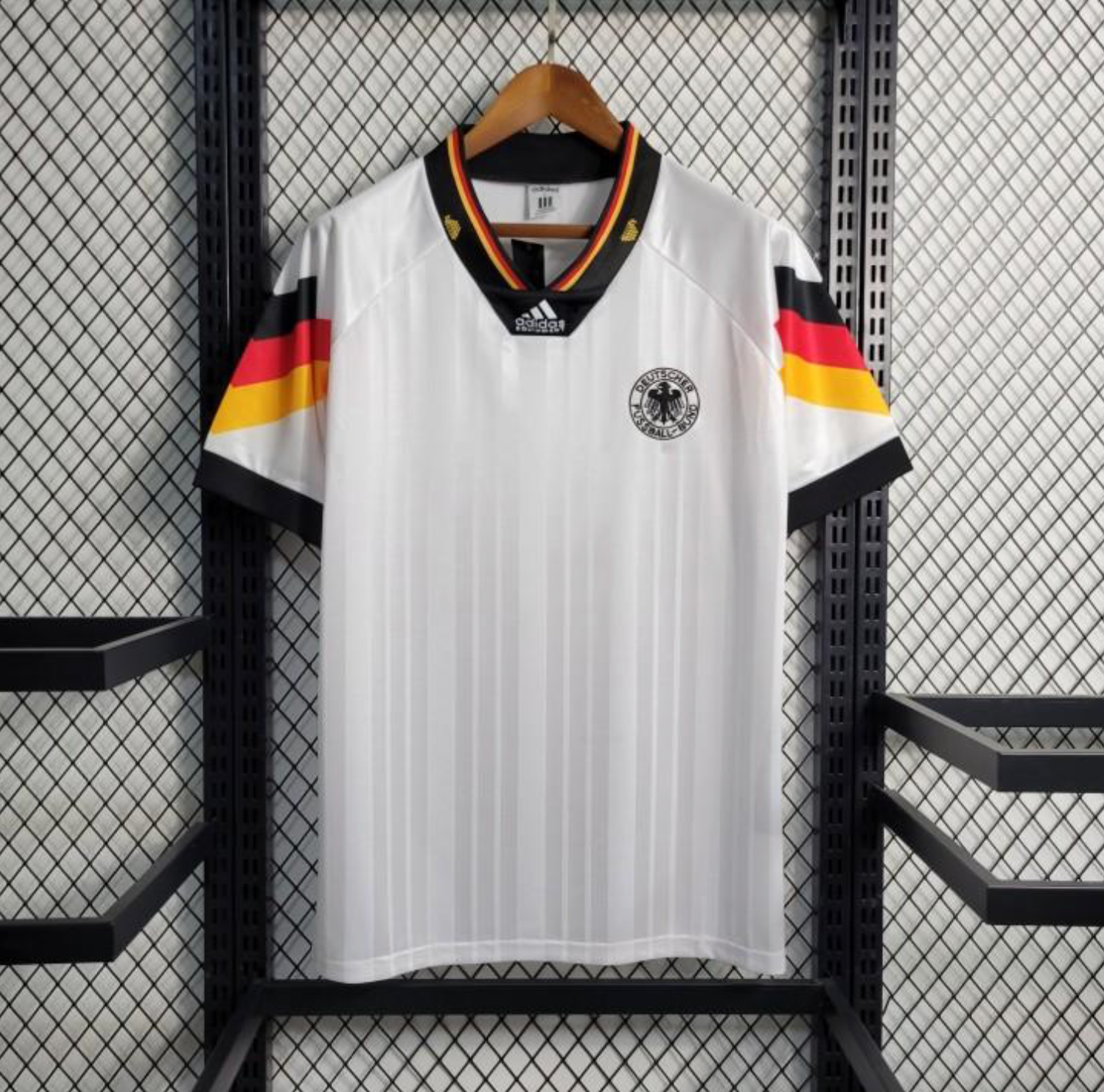 Retro 1992 Germany Home Soccer Jersey