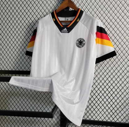 Retro 1992 Germany Home Soccer Jersey