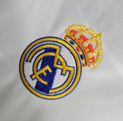 Retro 13/14 Long Sleeve Real Madrid Home Jersey