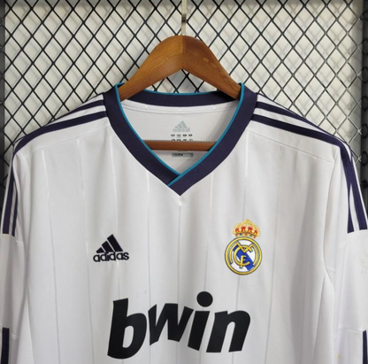 Retro 12/13 Real Madrid Home Long Sleeve Jersey