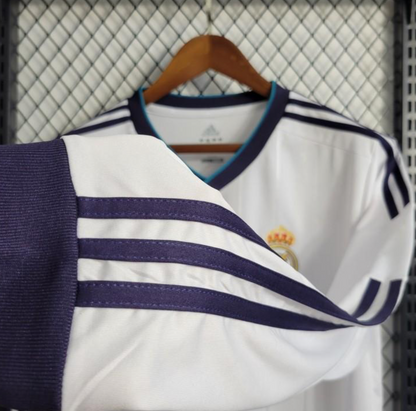 Retro 12/13 Real Madrid Home Long Sleeve Jersey