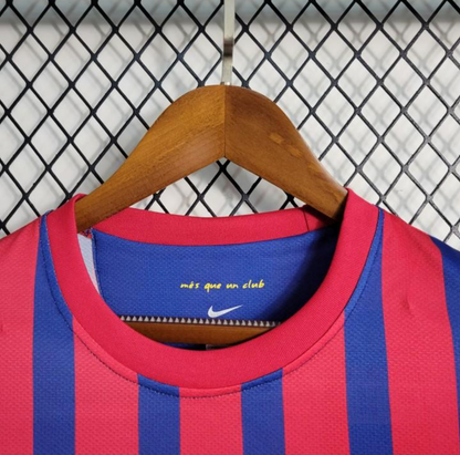 Retro 11/12 Barcelona Home Long Sleeve Jersey