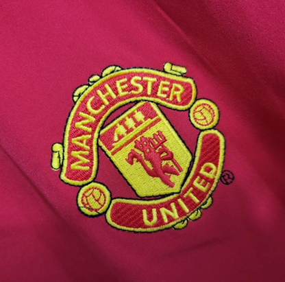 Retro 02/04 Manchester United Long Sleeve Home Jersey