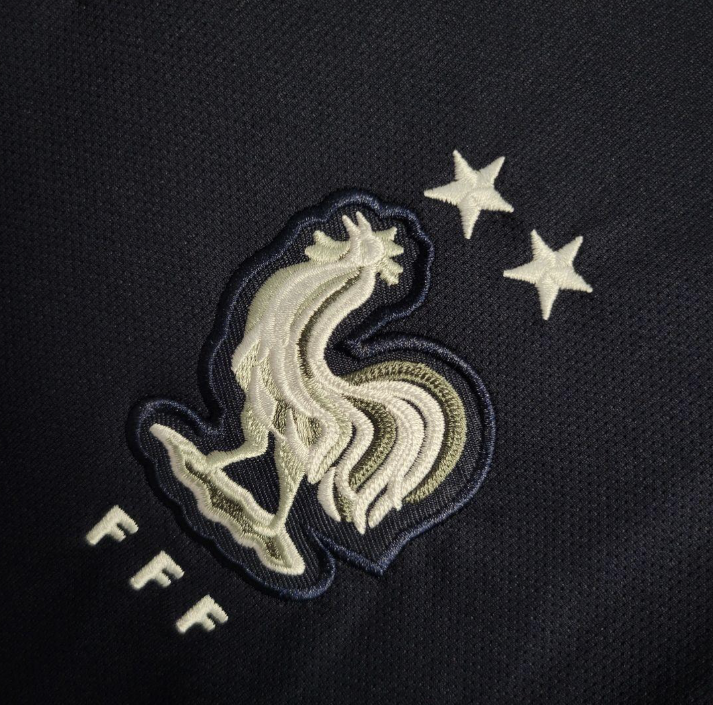 Retro 2018 France Home Long Sleeve Jersey