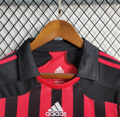 Retro 07/08 AC Milan Home Long Sleeve Jersey