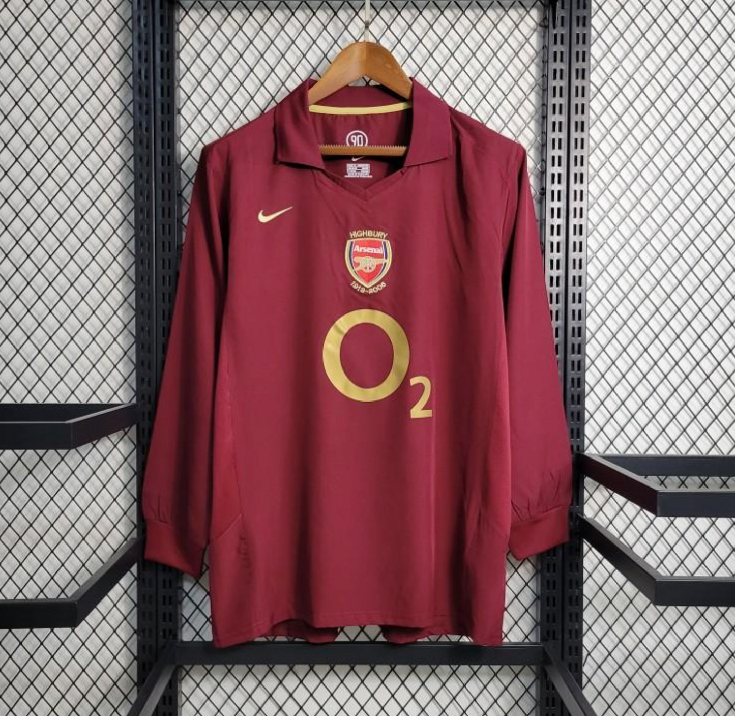 Retro 05/06 Arsenal Home Long Sleeve Jersey