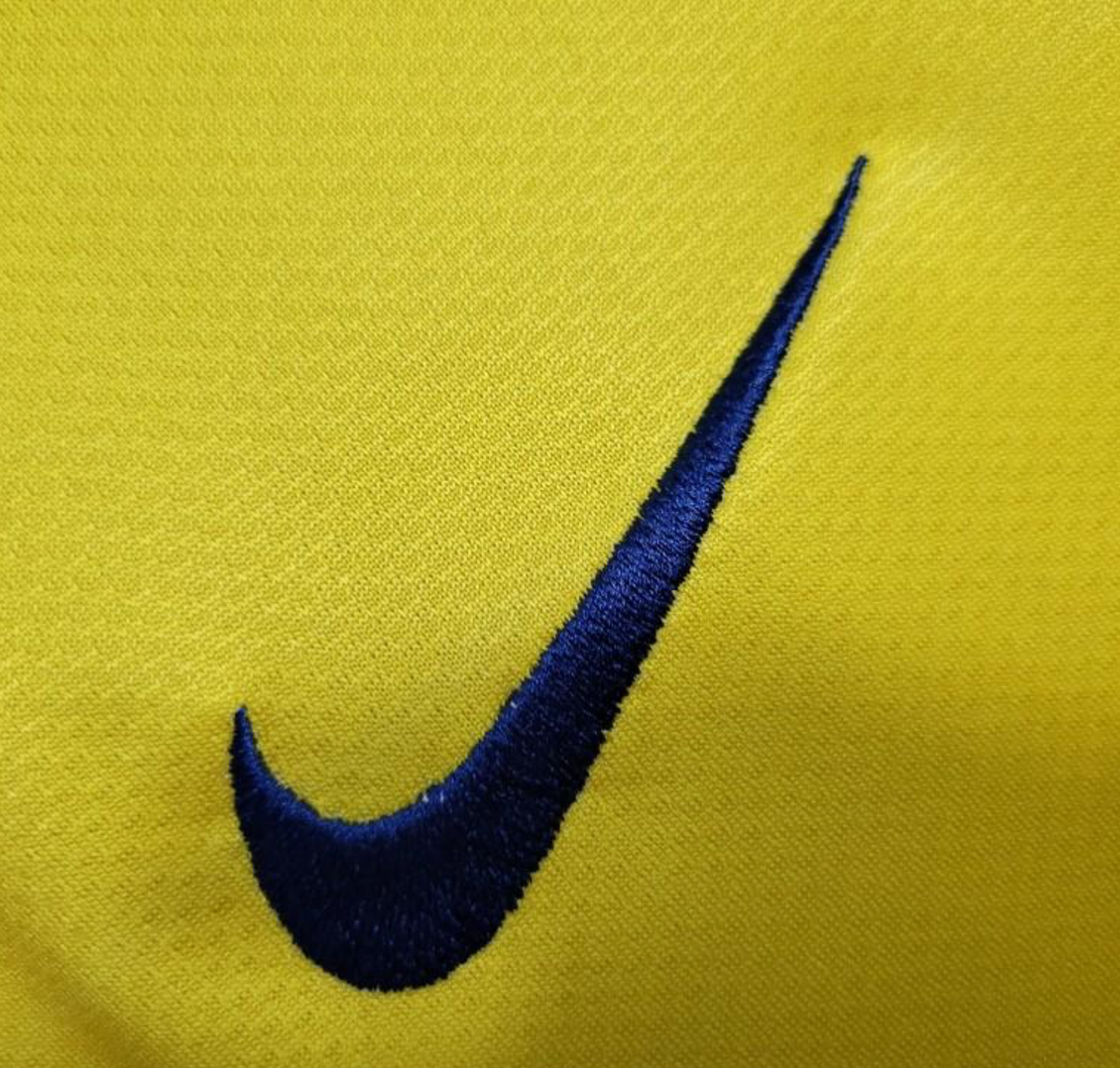 Retro 08/09 Barcelona Away Yellow Long Sleeve Jersey