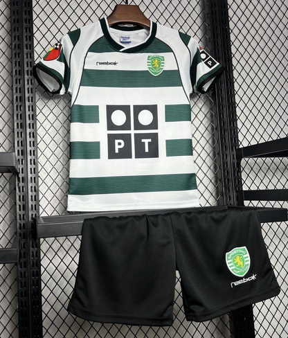 Retro 01/03 Kids Sporting CP Home Jersey