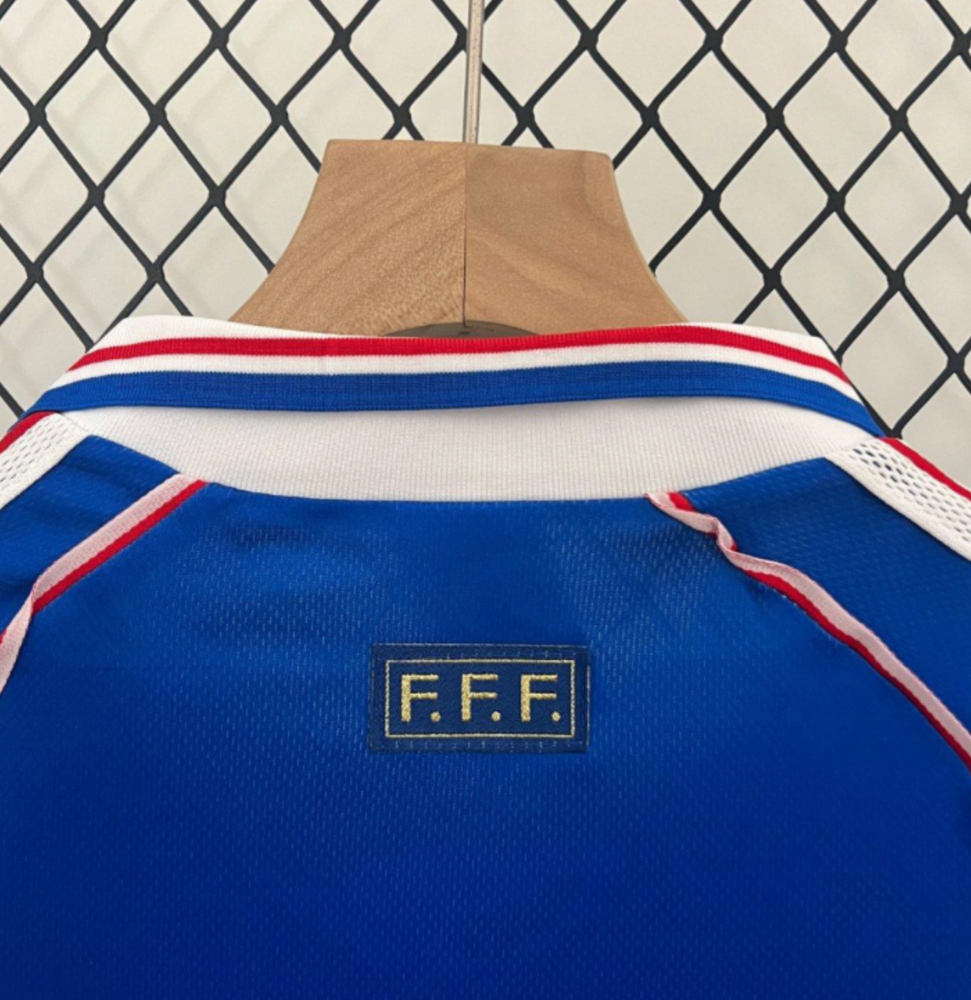 Retro 1998 Kids France Home Jersey