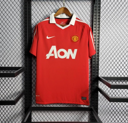 Retro 10/11 Manchester United Home Jersey