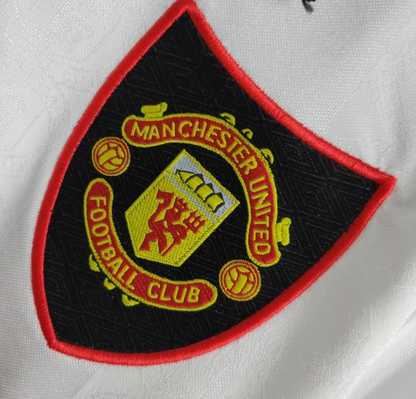 Retro 97/99 Manchester United White Jersey