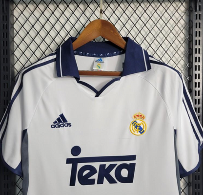 Retro 00/01 Real Madrid Home Jersey