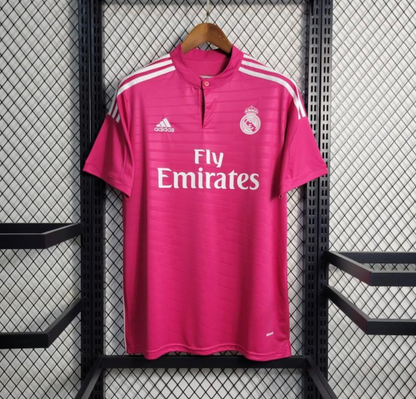 Retro 14/15 Real Madrid Away Pink Jersey