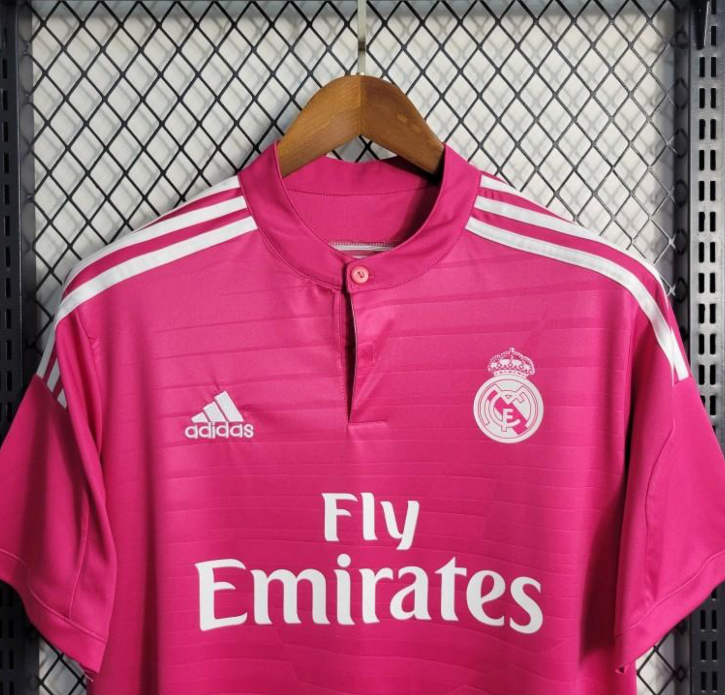 Retro 14/15 Real Madrid Away Pink Jersey