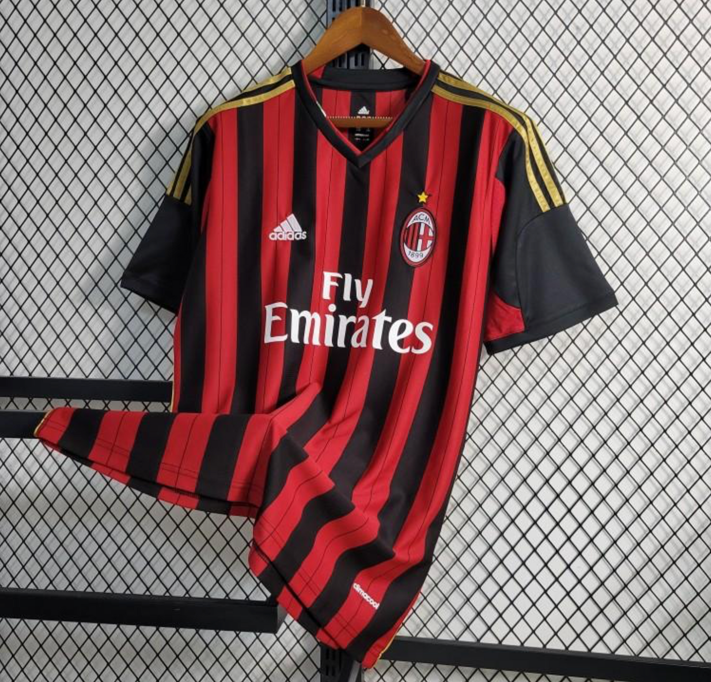 Retro 2013/14 AC Milan Home Jersey