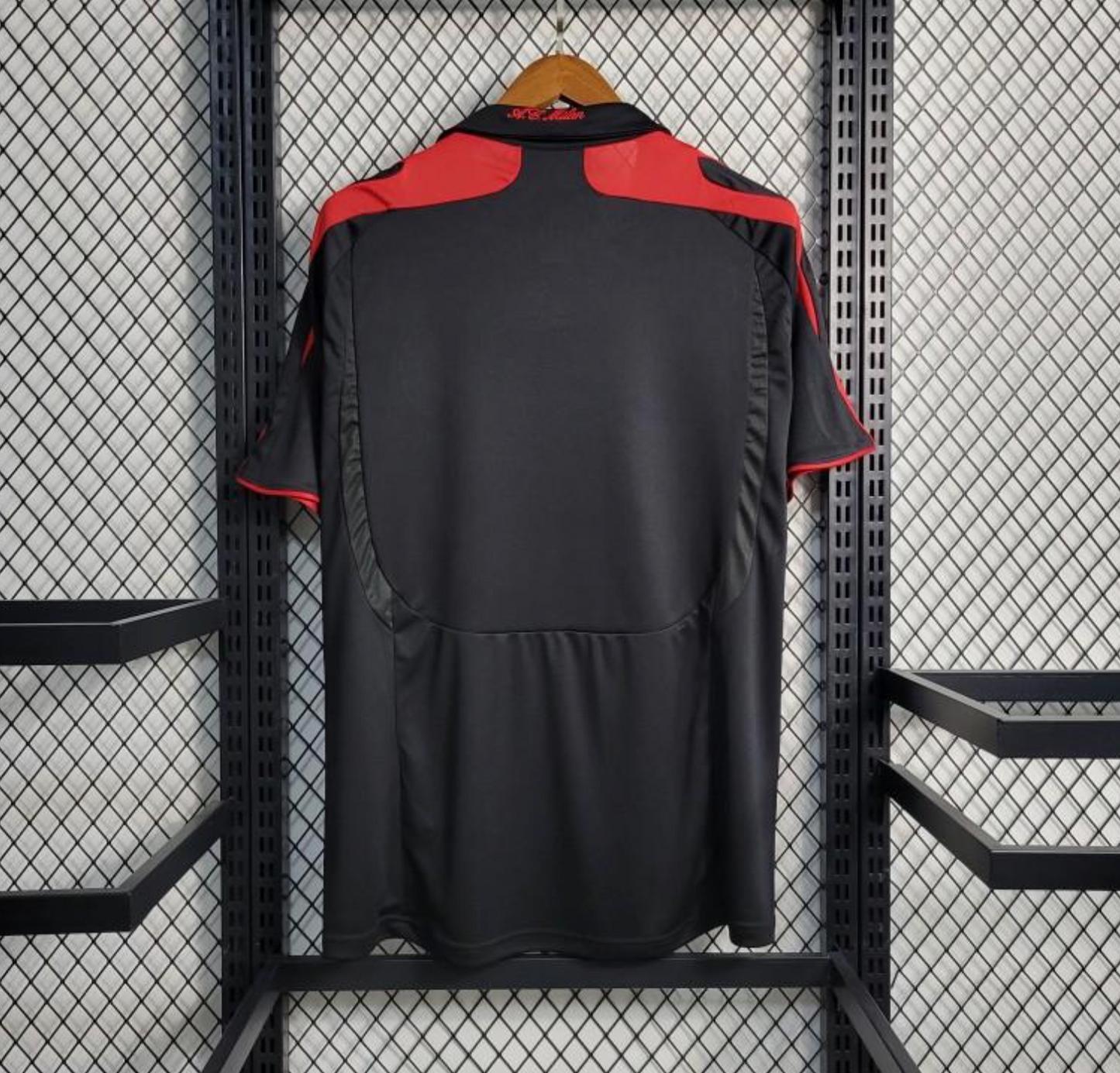 Retro 2007/08 AC Milan Third Black Jersey