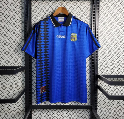 Retro 1994 Argentina Away Blue Jersey