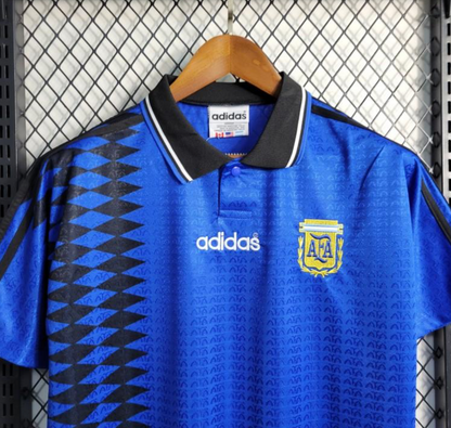 Retro 1994 Argentina Away Blue Jersey