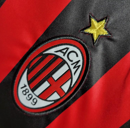 Retro 2006/07 AC Milan Home Long Sleeve Jersey