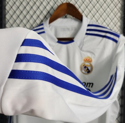 Retro 10/11 Real Madrid Home Long Sleeve Jersey