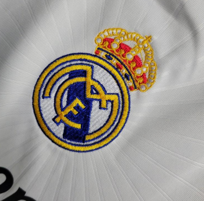 Retro 10/11 Real Madrid Home Long Sleeve Jersey