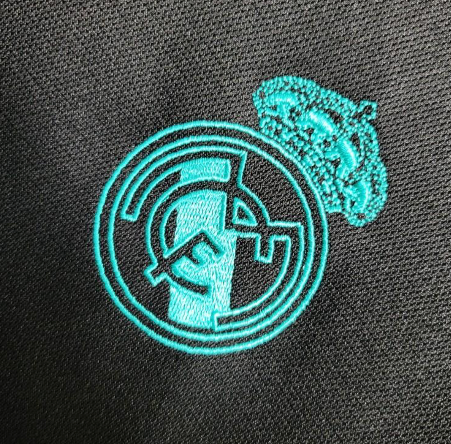 Retro 17/18 Real Madrid Away Black Long Sleeve Jersey