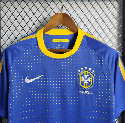 Retro 2010 Brazil Away Soccer Jersey