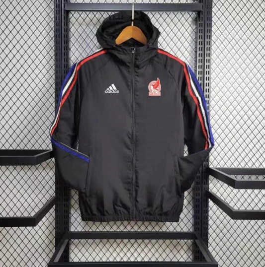 2024 Mexico Black Windbreaker