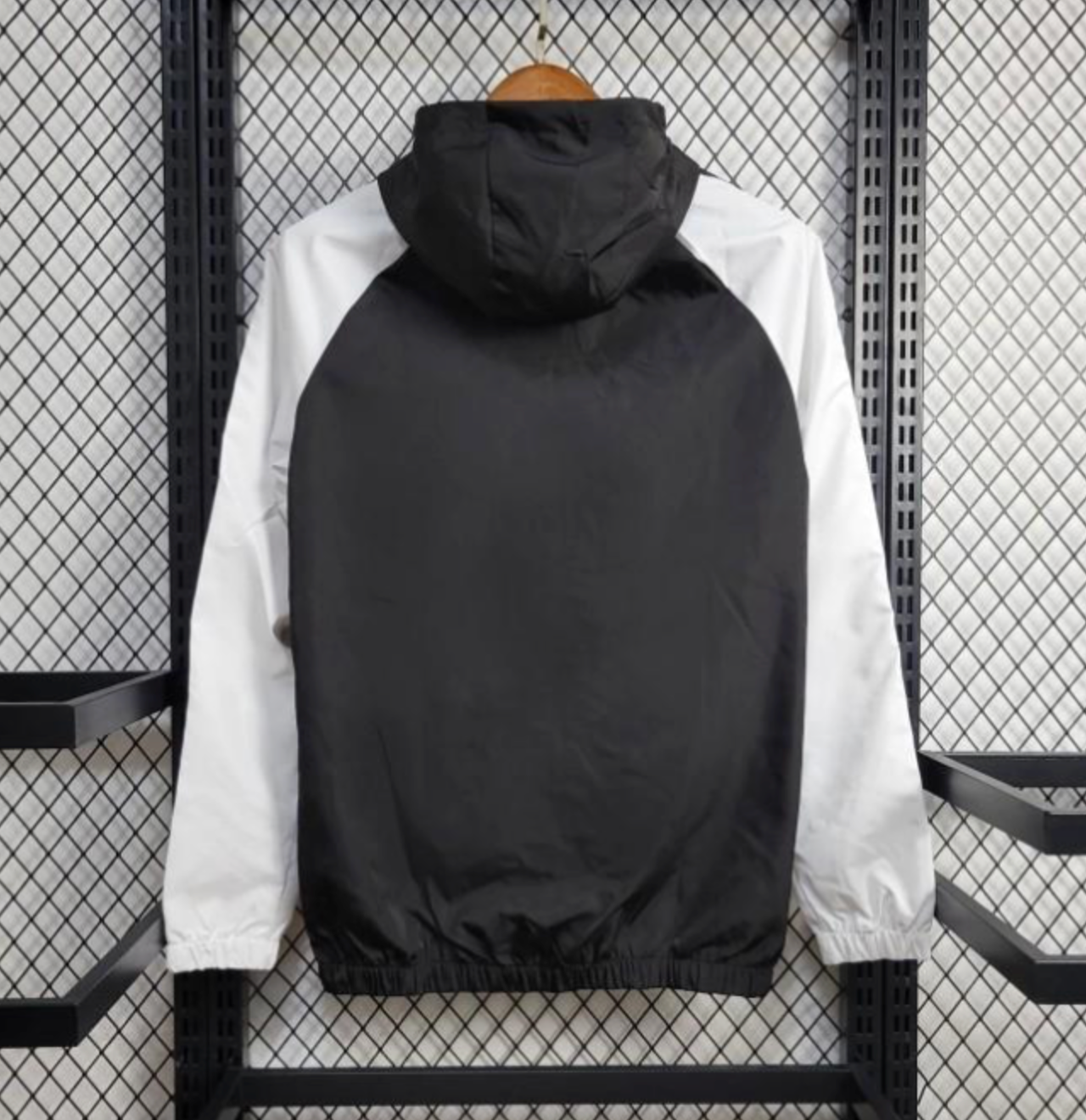 24/25 Belgium Black/White Windbreaker