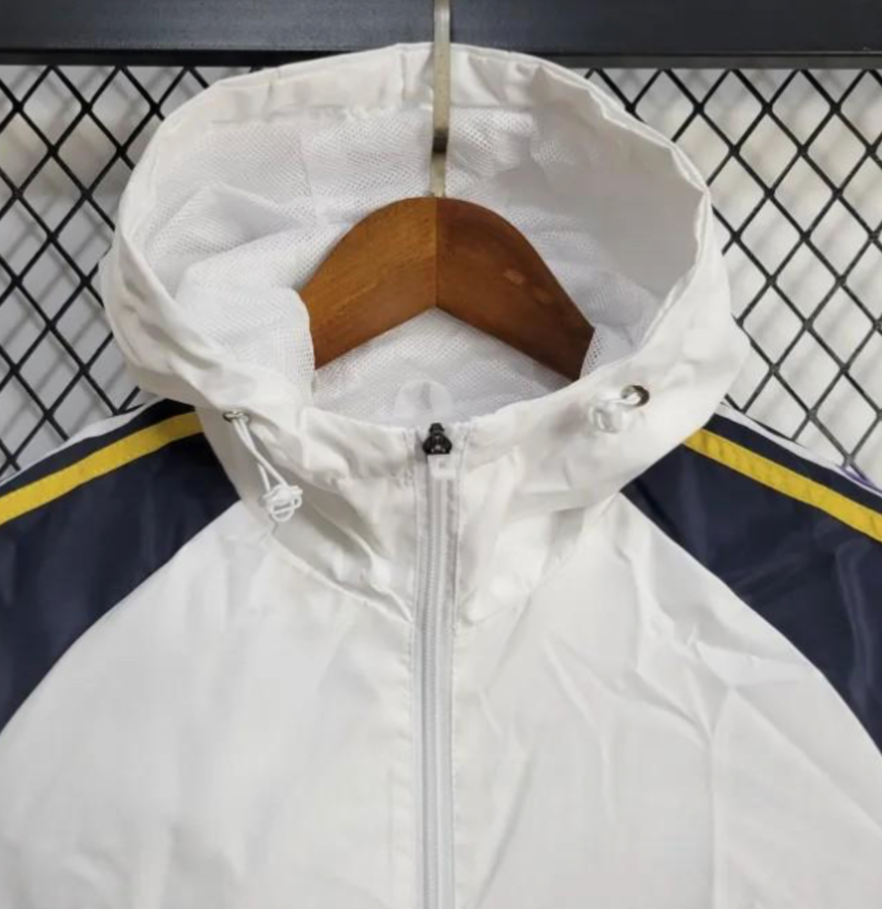 2024 Belgium White Windbreaker