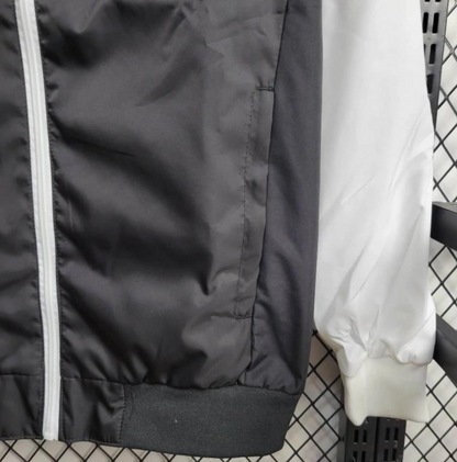 24/25 Belgium Black White Windbreaker