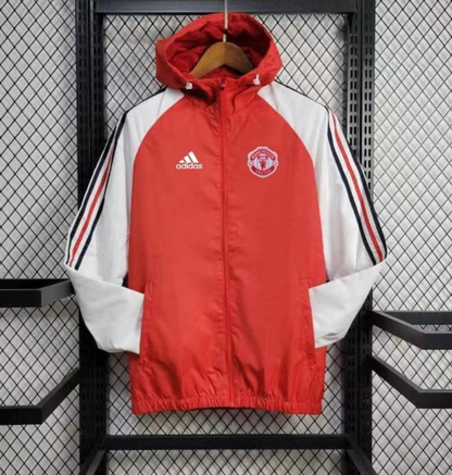 24/25 Manchester United Red Windbreaker