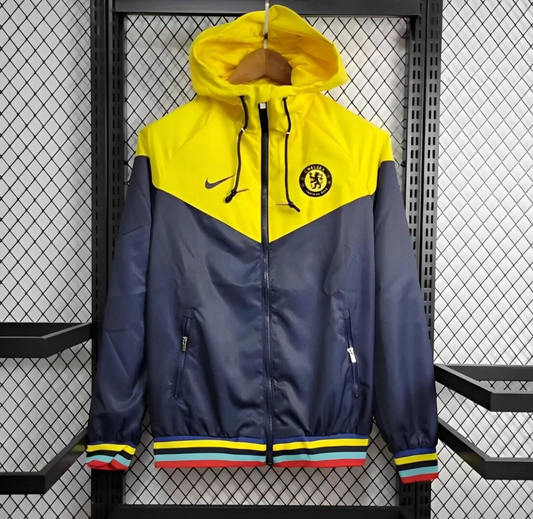 24/25 Chelsea Navy/Yellow Windbreaker