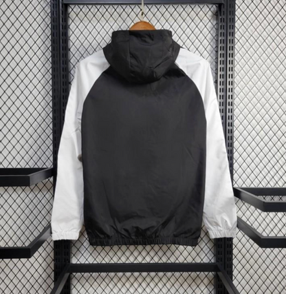 24/25 Juventus Black/White Windbreaker