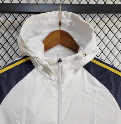 24/25 Juventus White Windbreaker