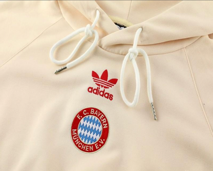 24/25 Bayern Munich Beige Hoodie Jacket + Long Pants